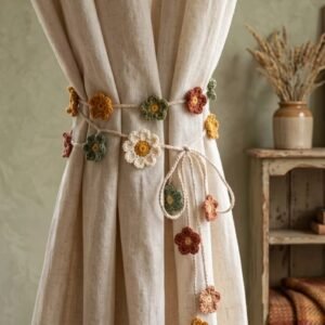 Wildflower Curtain Tieback