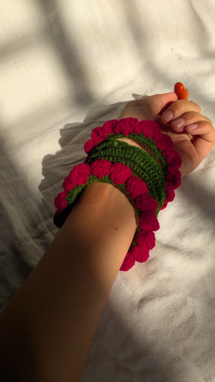 Meadow Crochet Bangles